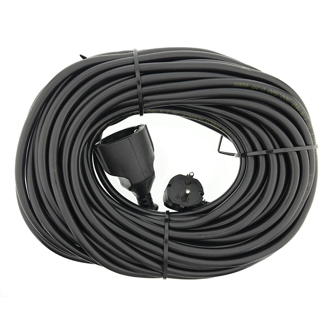    Tek-iş 3x1,5 mm Ttr 25 metre Erkek-Dişi Baskılı Uzatma Kablosu  
