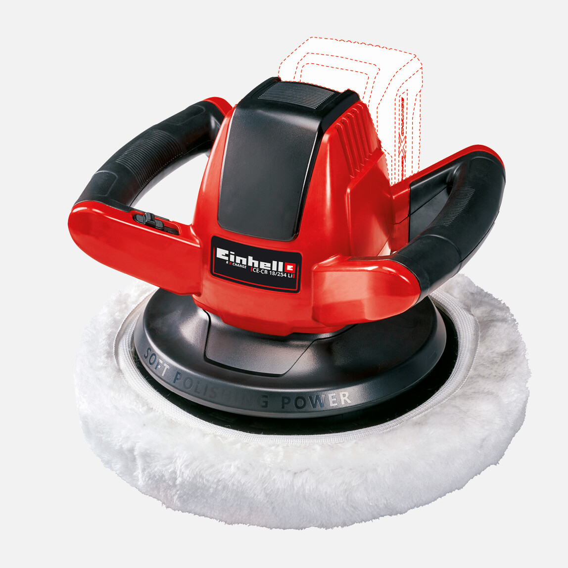    Einhell CE-CB 18/254 180 mm Polisaj Makinesi  