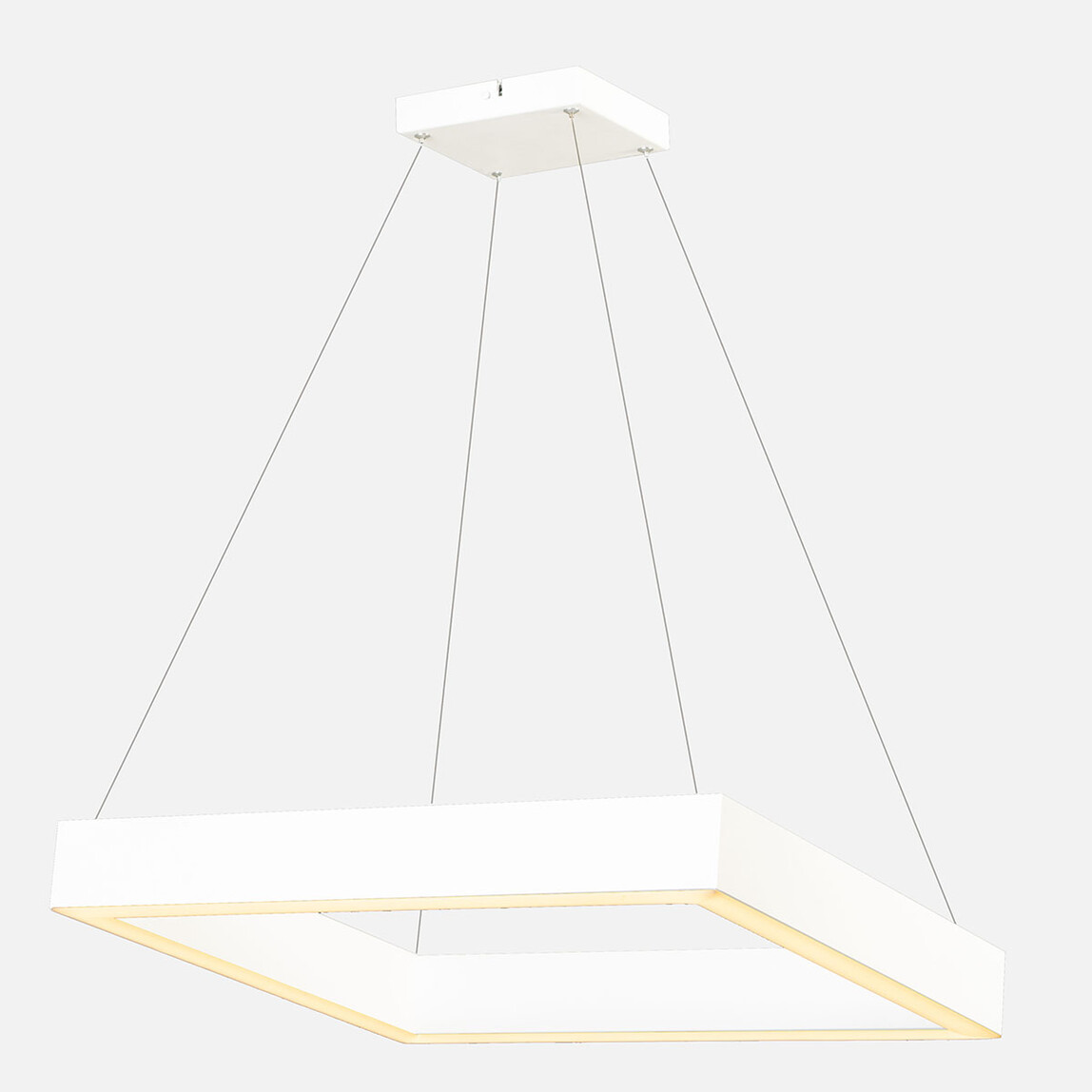    Dlc Profil Sarkıt 150 cm Plastik Kare Tekli Modern Sarkıt Beyaz 4000K   