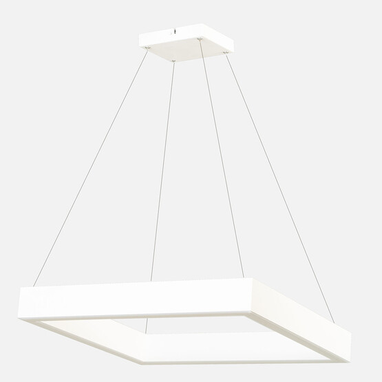 Dlc Profil Sarkıt 150 cm Plastik Kare Tekli Modern Sarkıt Beyaz 4000K  