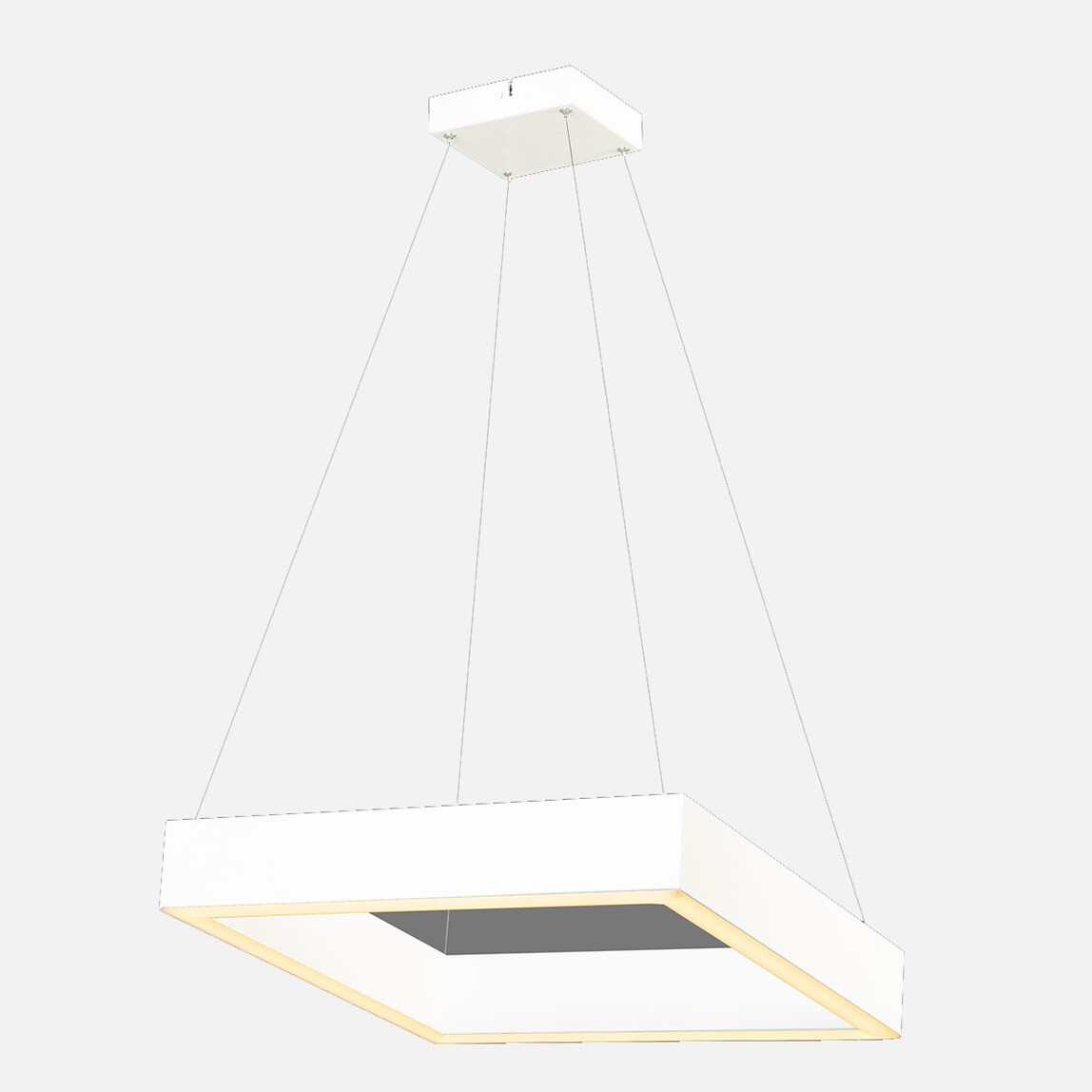    Dlc Profil Sarkıt 150 cm Plastik Kare Tekli Modern Sarkıt Beyaz 3000K   