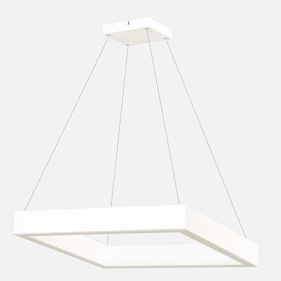 Dlc Profil Sarkıt 150 cm Plastik Kare Tekli Modern Sarkıt Beyaz 3000K  