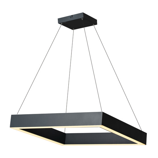 Dlc Profil Sarkıt 150 cm Plastik Kare Tekli Modern Sarkıt Antrasit 4000K  