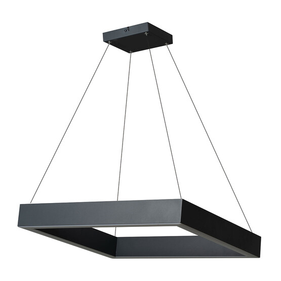 Dlc Profil Sarkıt 150 cm Plastik Kare Tekli Modern Sarkıt Antrasit 3000K  