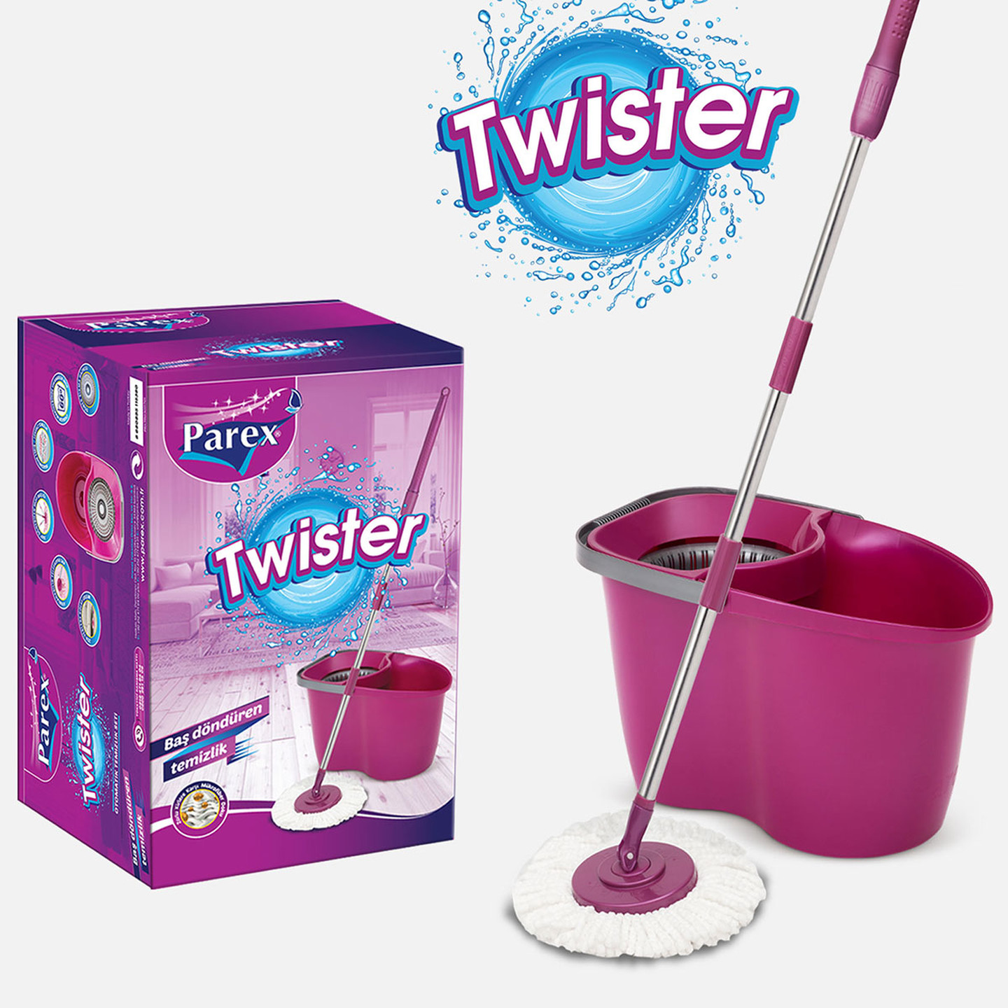 Parex Twister Temizlik Set