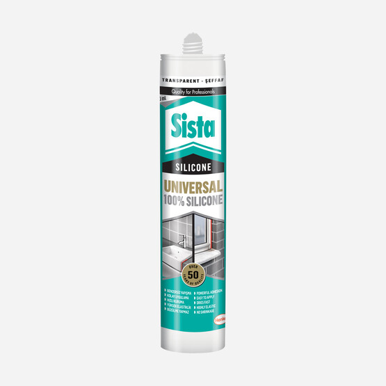 Sista Universal %100 Silikon Şeffaf 280ml 