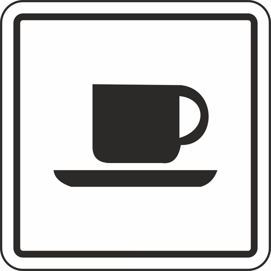Extra Fix Uyarı Levhası Pvc Cafe  