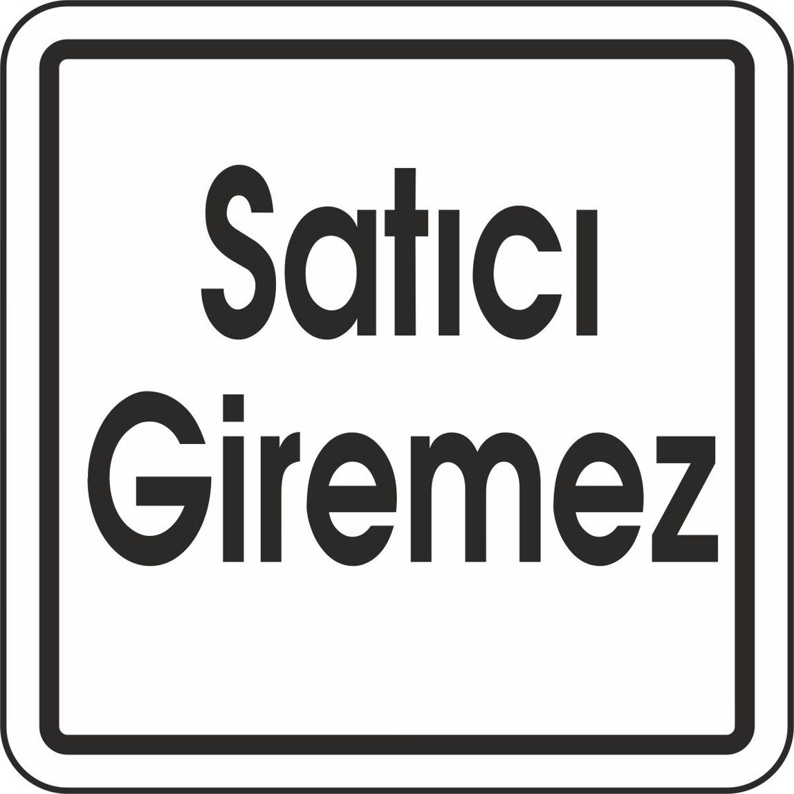    Extra Fix 12x12 cm Pvc Satıcı Giremez   