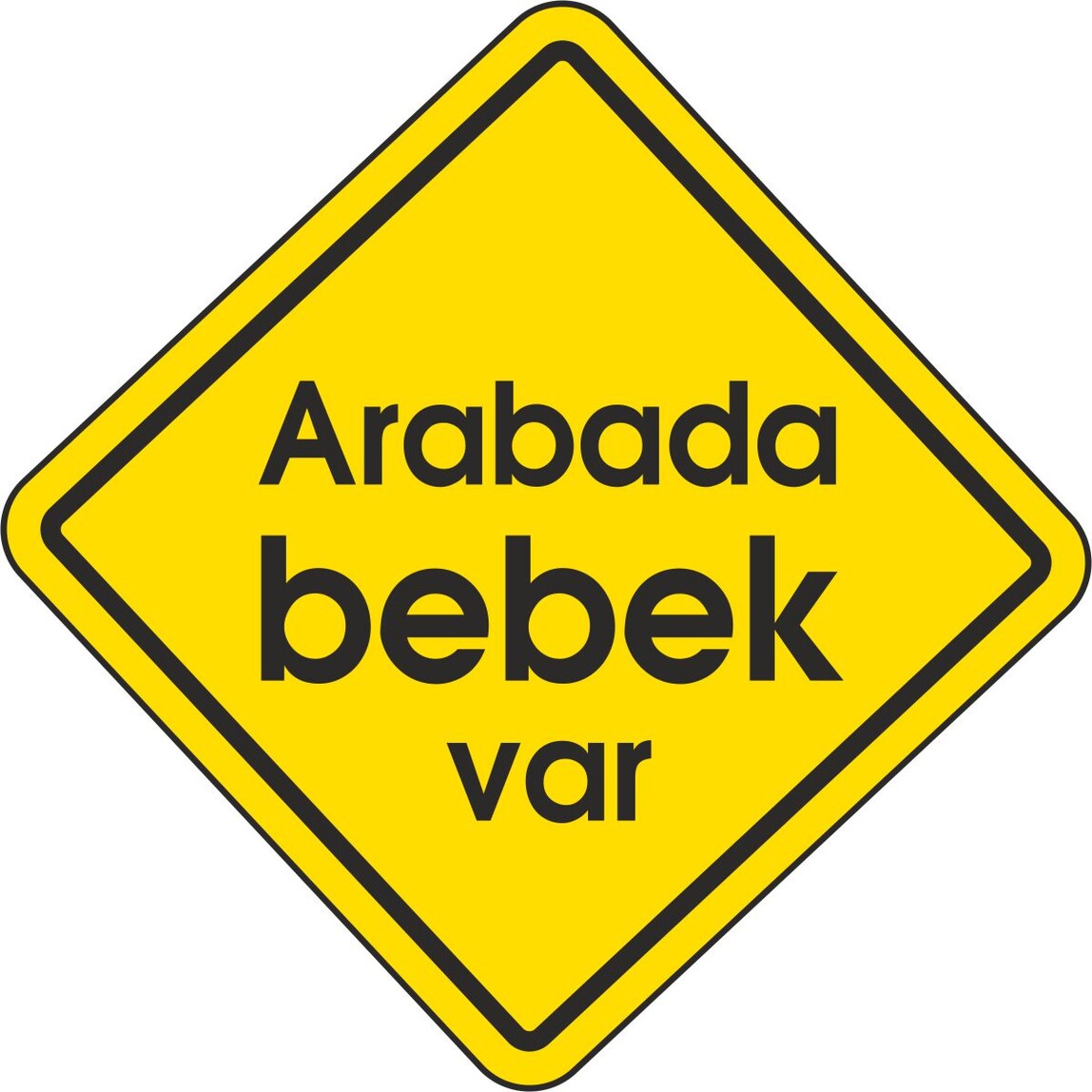    Extra Fix 12x12 cm Pvc Arabada Bebek Var   