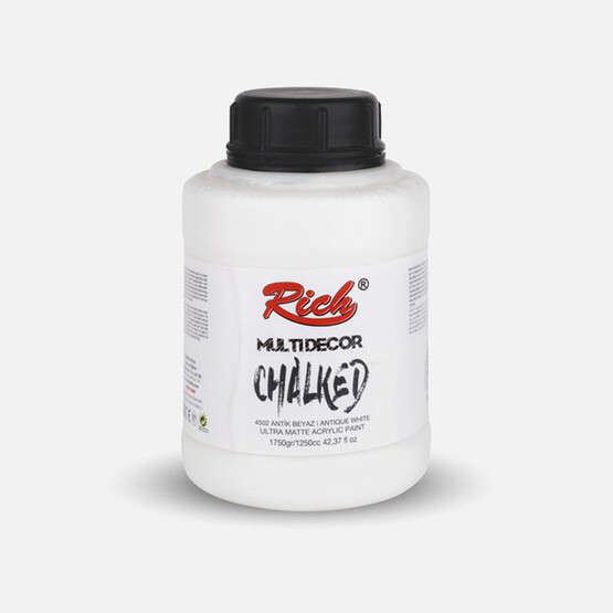 Rich Multi Decor Chalked Antik Beyaz 1250 cc 