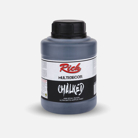 Rich Multi Decor Chalked Siyah 1250 cc 