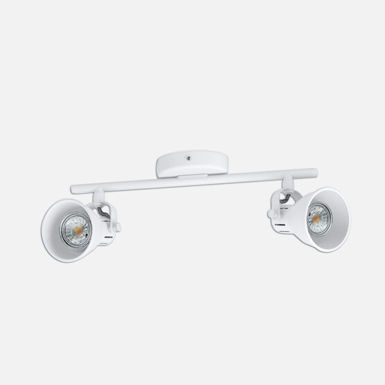 Eglo Seras1 3.3 W Ledli Yuvarlak Sıvaüstü Spot 2 Adet Beyaz 