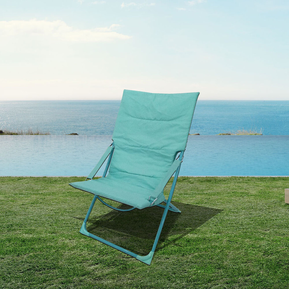    Sunfun Relax Katlanır Koltuk Turkuaz  