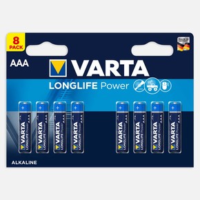Varta Longlife Power AAA 8 Li Alkaline Pil_0