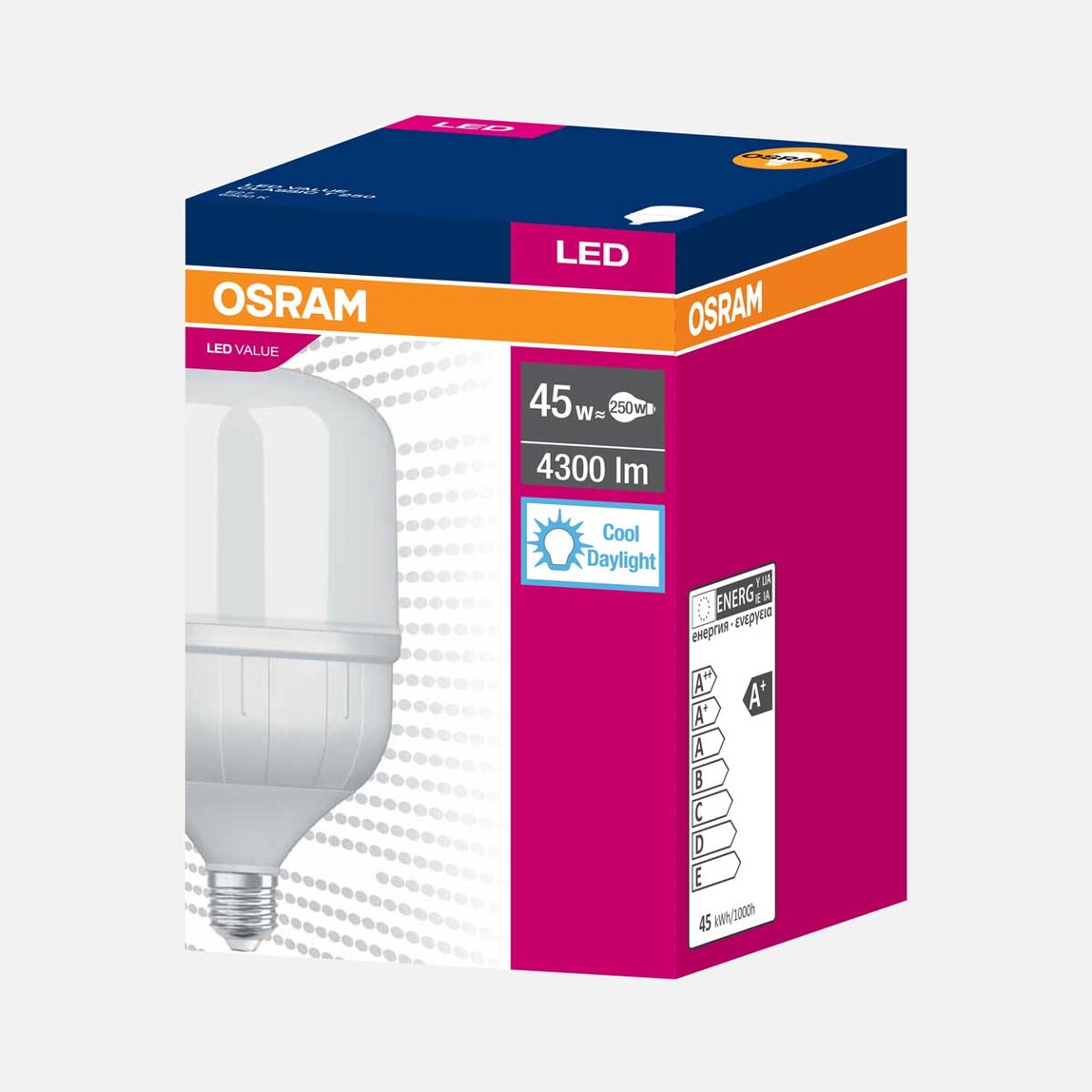 Value Jumbo 45W 865 230V E27 Led Ampul_0