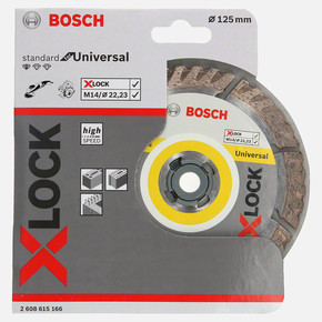 X-LOCK Standard for Universal Elmas Kesici Disk 125 mm
