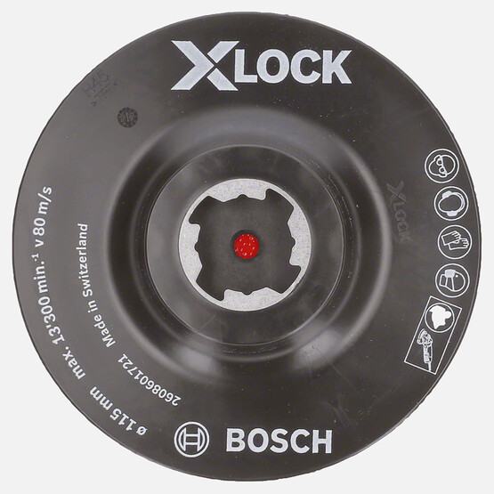 Bosch X-LOCK 115 mm M14 Zımpara Tabanı 