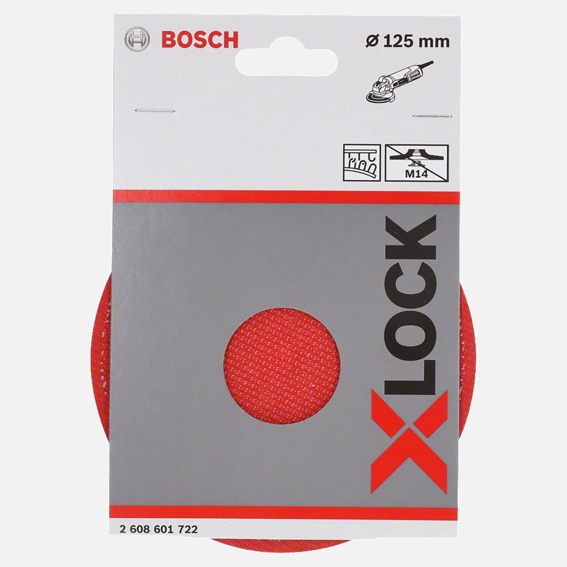    Bosch X-LOCK 125 mm M14 Zımpara Tabanı  