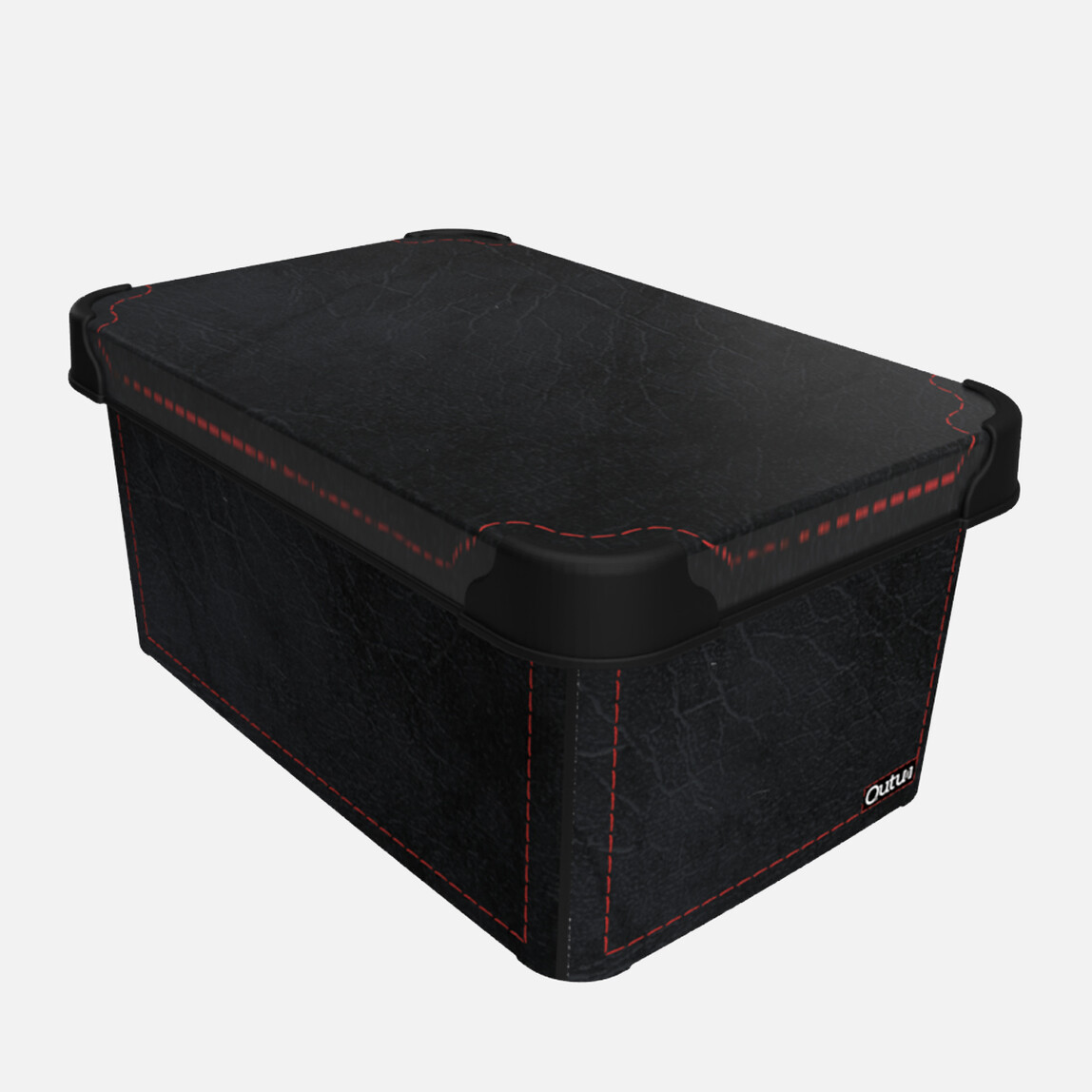    Qutu Style Box Deri Antrasit 5 Litre  