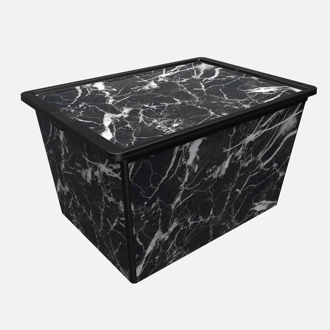    Qutu Trend Box Black Marble 50L  