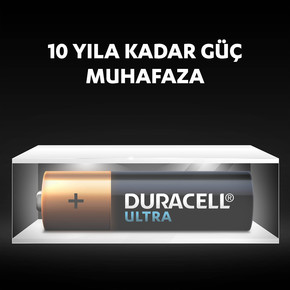 Duracell Ultra Kalem Pil 6'Lı AA