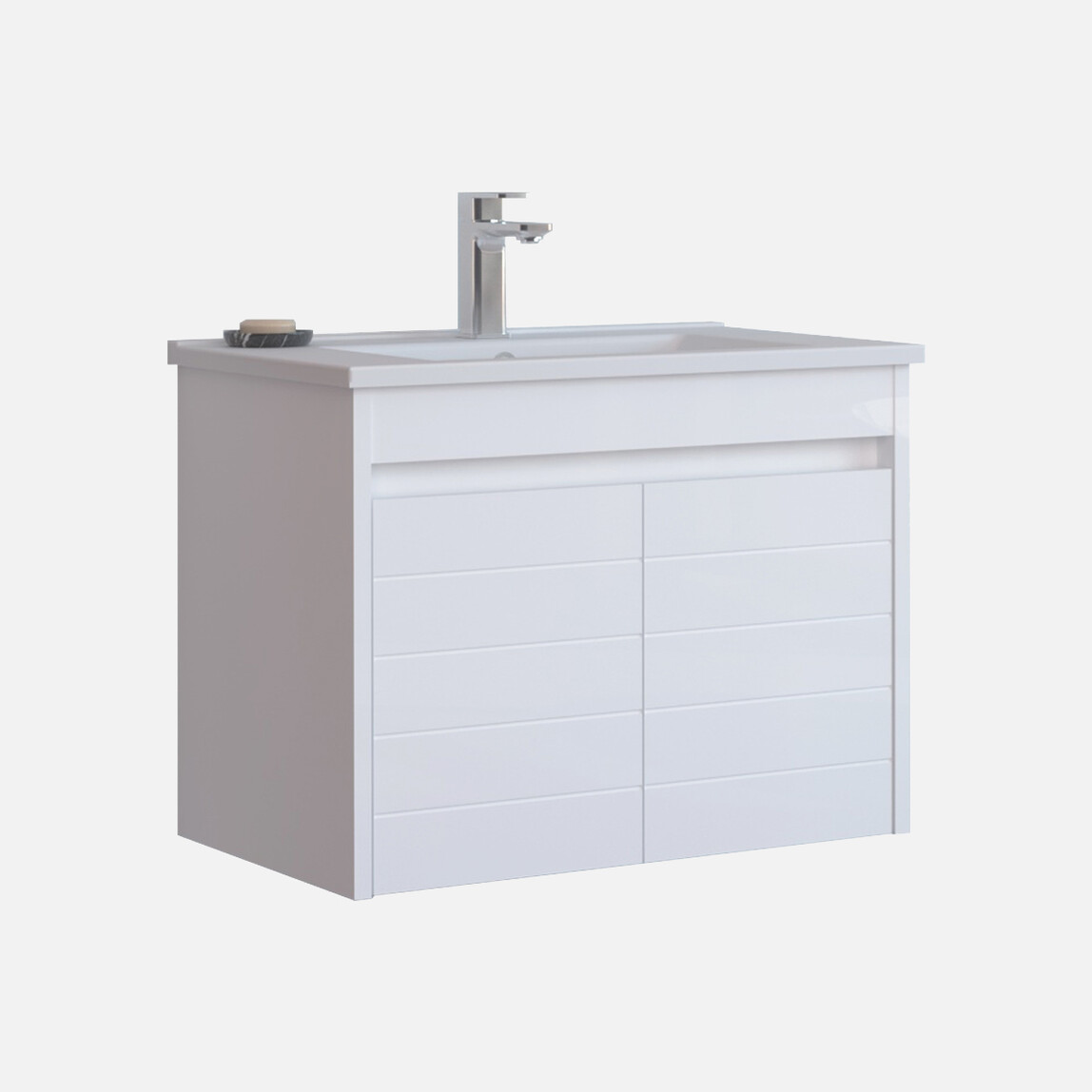    Bonitobagno Göksu 65 cm Banyo Dolabı Alt Modül Beyaz 