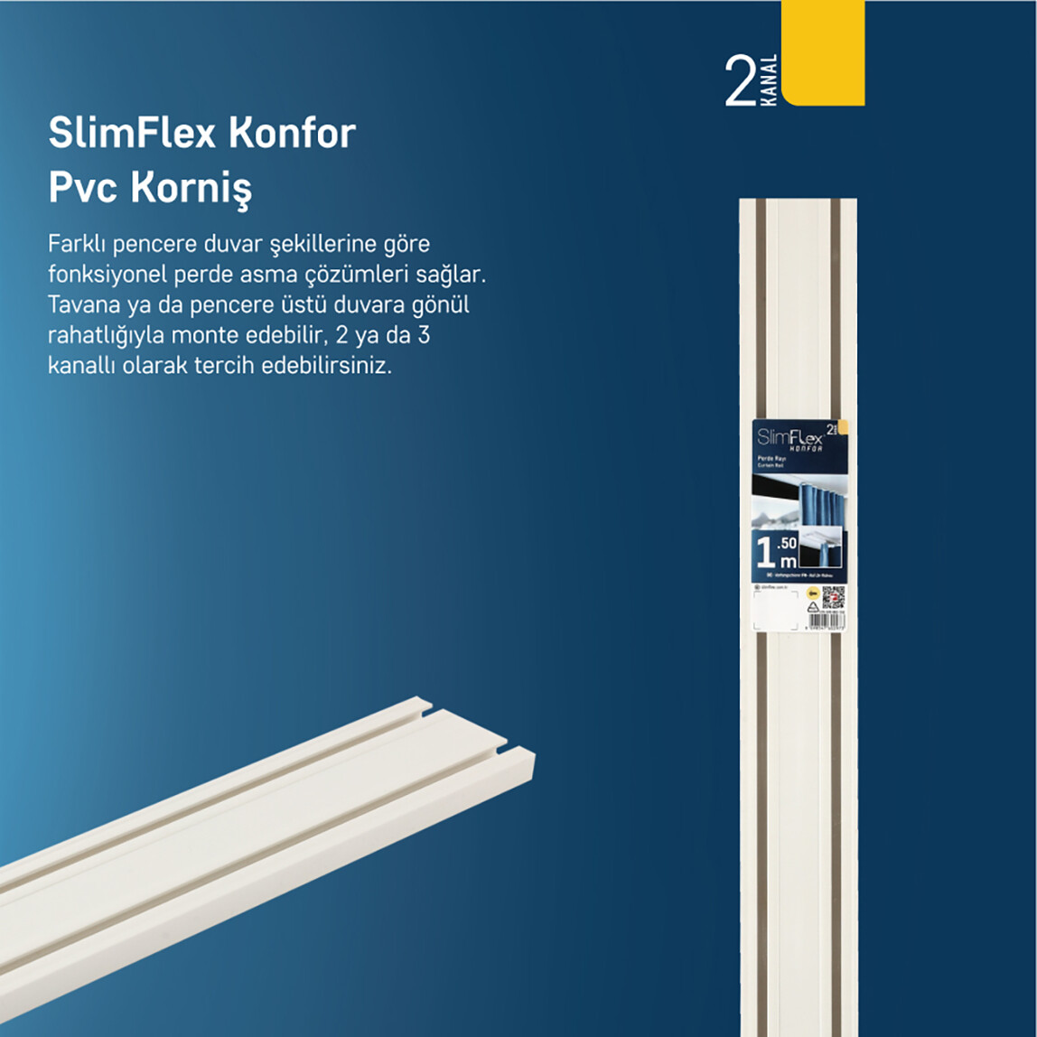    Slimflex Klasik Sx 2'li Pvc Ray 
