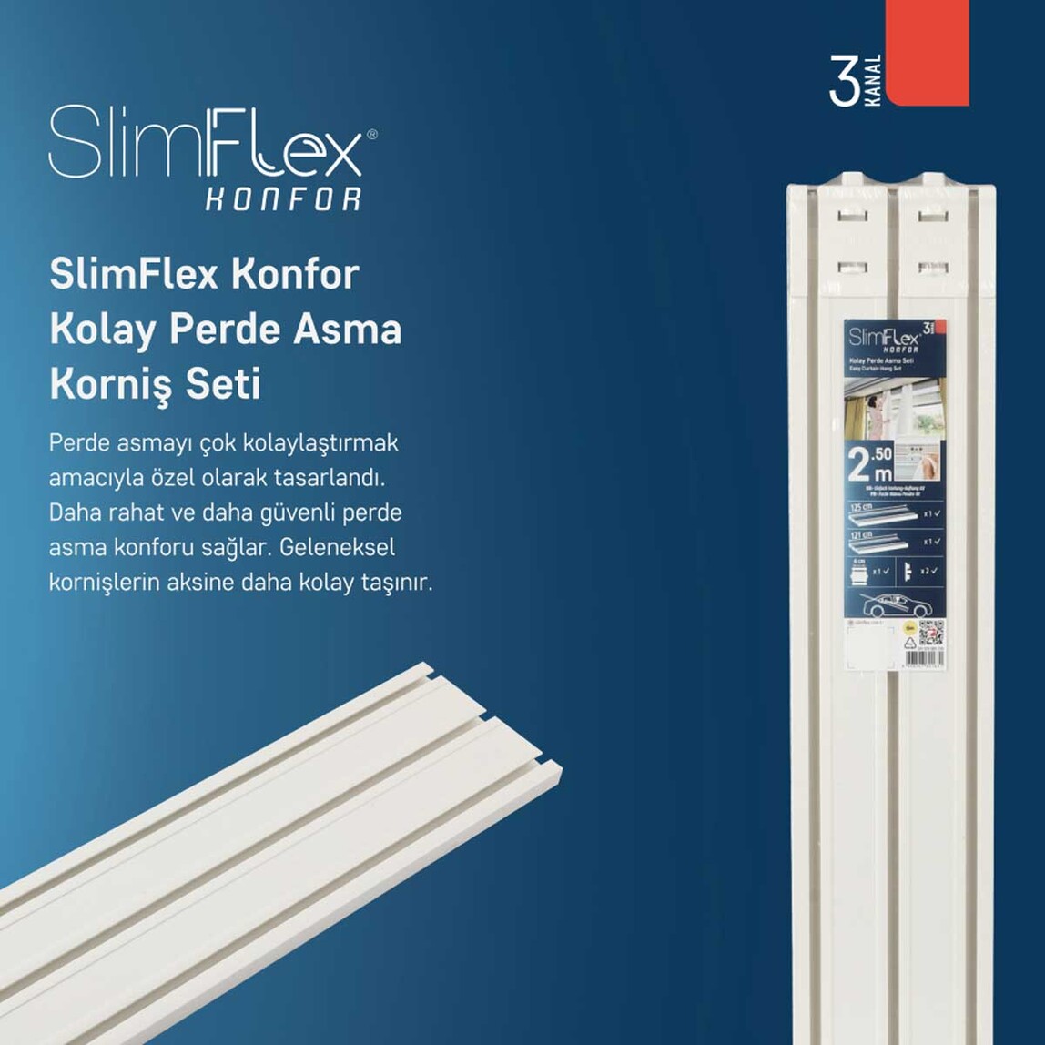    Slimflex Innova Sx 3'lü Pvc Ray 