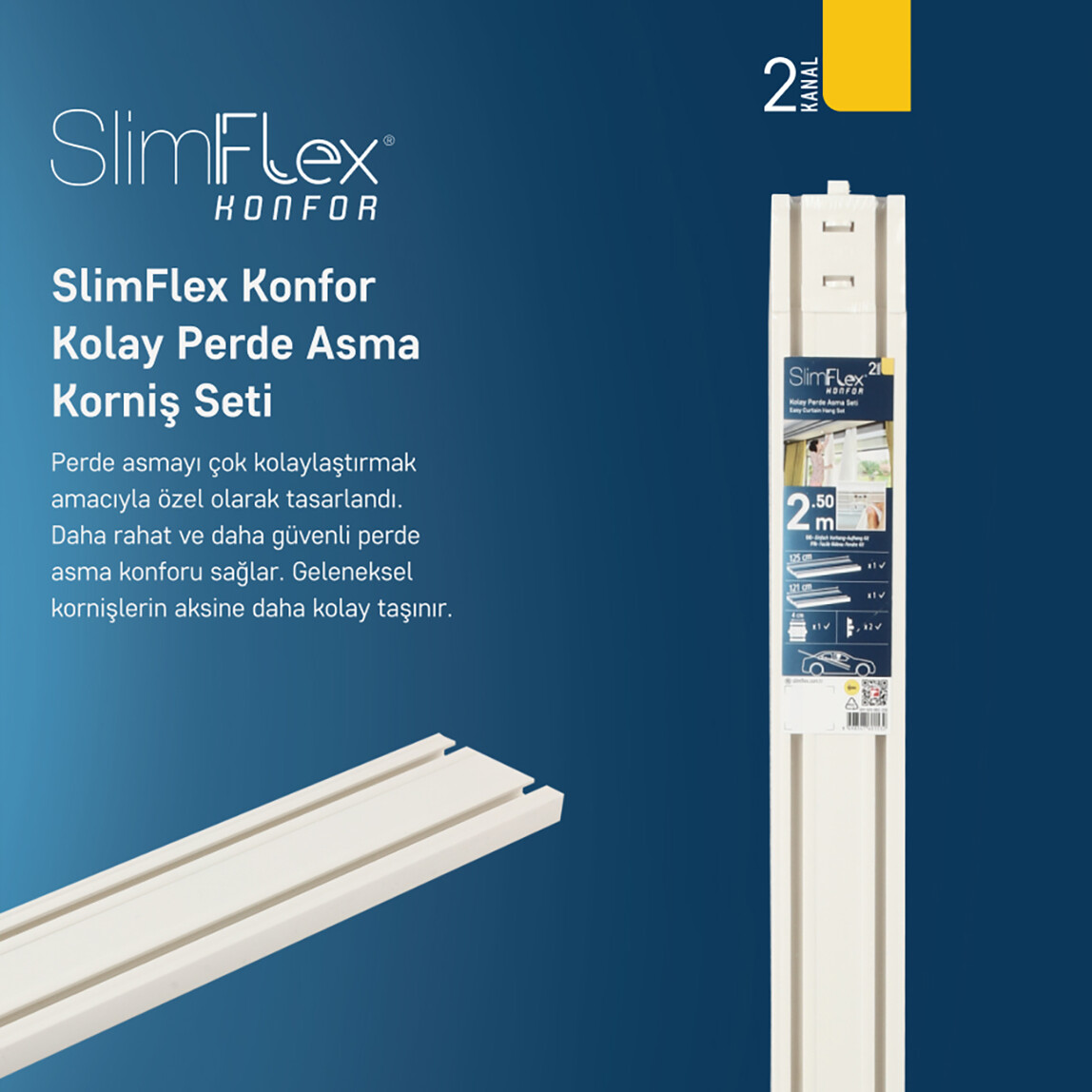    Slimflex Innova Sx 2'li Pvc Ray 