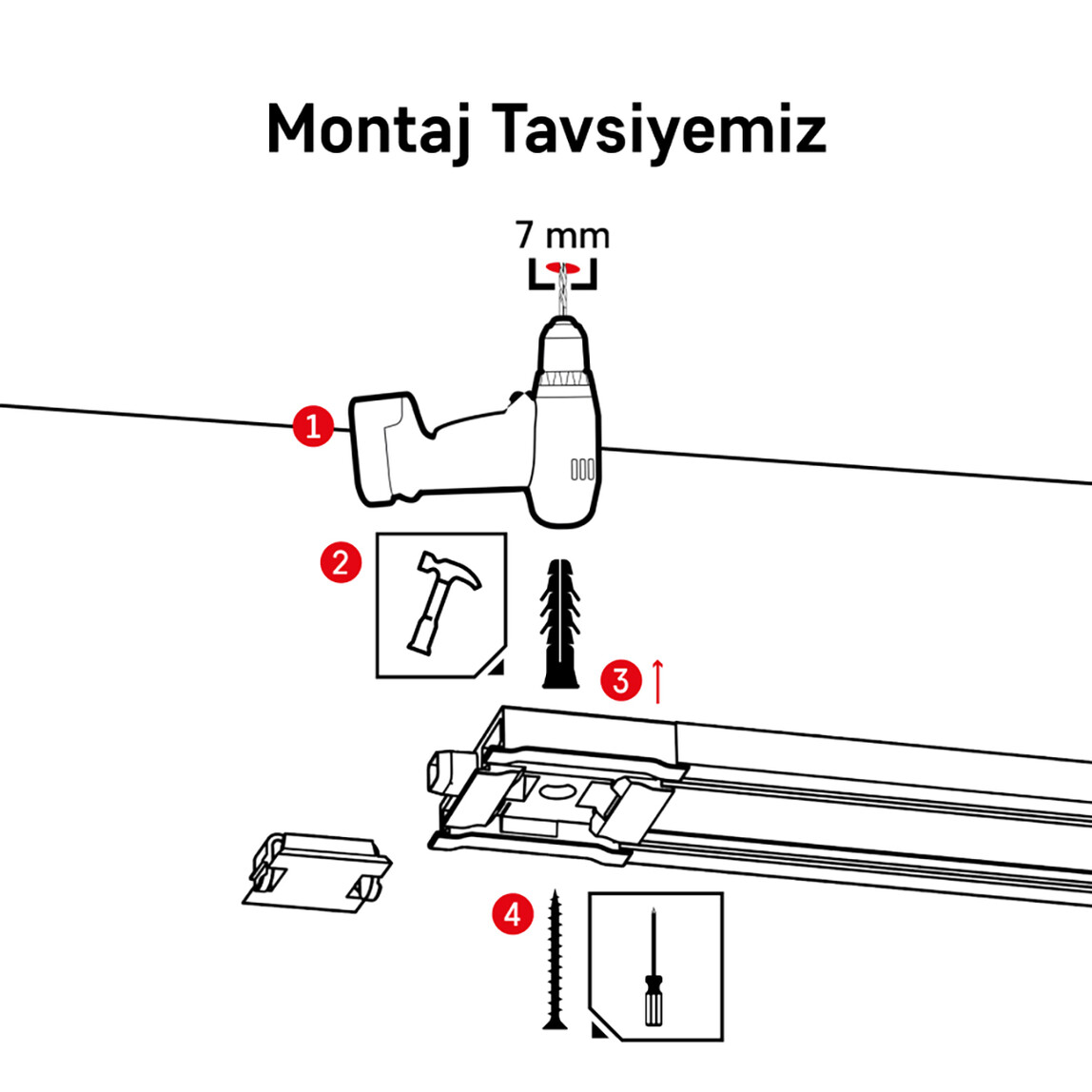 Slimflex Aksesuar Montaj Seti_2