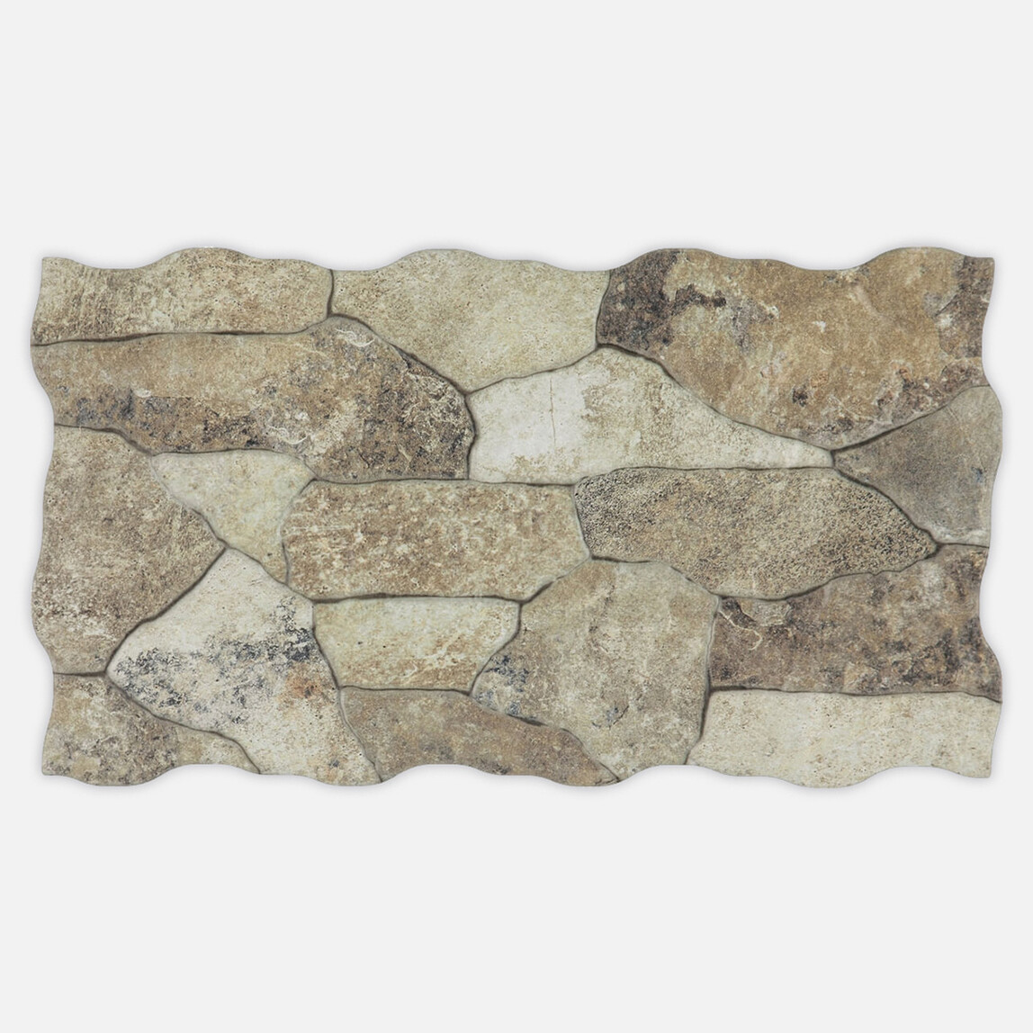    Yurtbay Sırlı Granit Canyon Akar Kenar Karo Oxide 25 x 45 cm 1,04 m2 