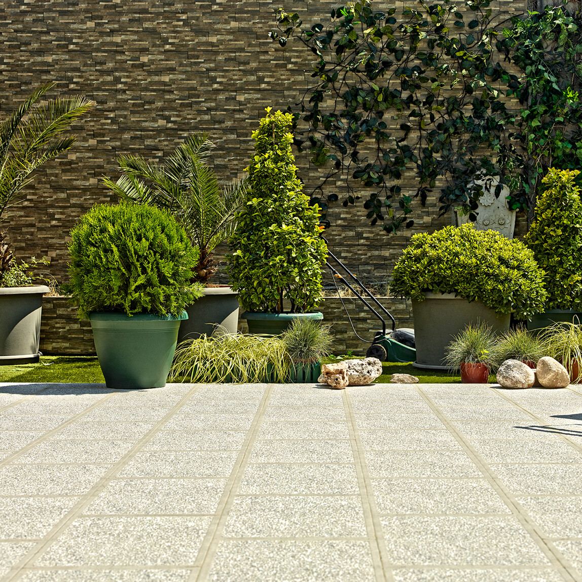    Yurtbay Sırlı Granit Rain Stone Karo Gri 40 x 60 cm 1,44 m2 