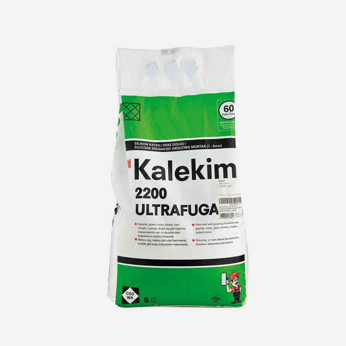    Kalekim Ultra Fuga Derz Dolgu Gri 5 kg 