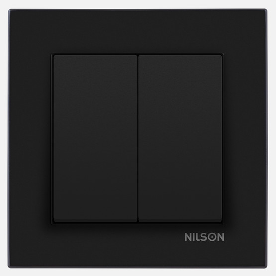 Nilson Moda Siyah Işıklı Komütatör