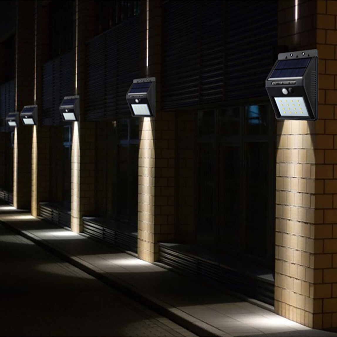    Dlc Sensörlü 20 Led Solar Panel  