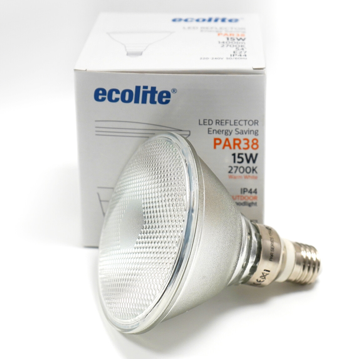    Ecolite Par38 15 W Sarı Spot E27 Duy Led Ampul   