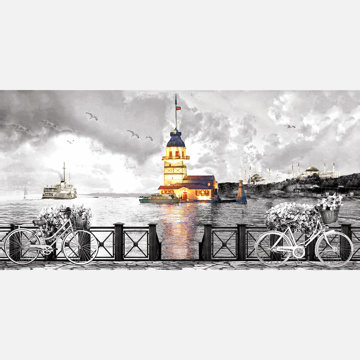    Artist Kanvas Tablo 60x120 (LS-2544S)  