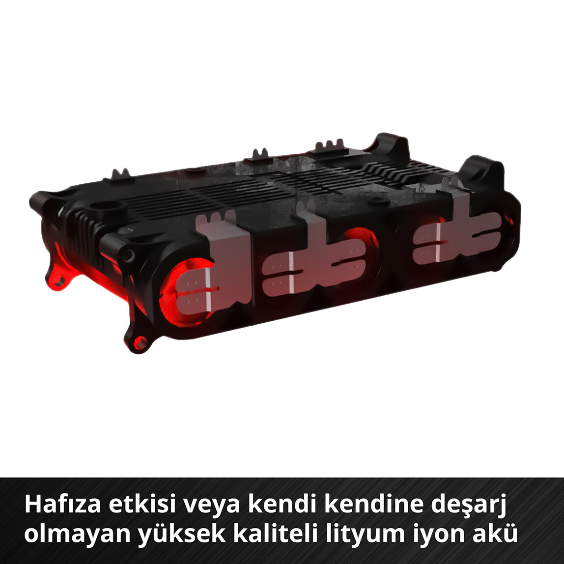    Einhell Power X-Change 18V 2,5 Ah Li-ion Akü 3A Şarj Cihazı 