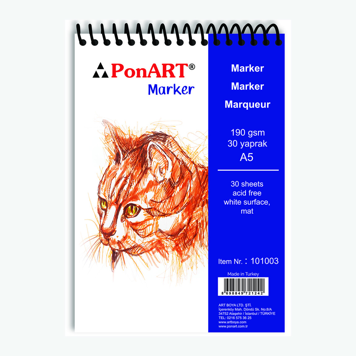    PonArt Marker Pad 190 gr 