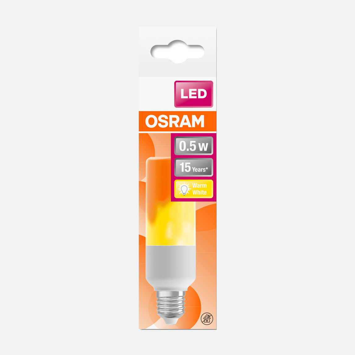    Osram 515 0.5 W Sarı Stick E27 Duy Led Ampul   