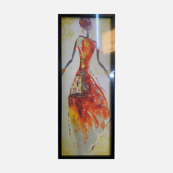 Modern Resimli Çerçeve 25x65 cm
