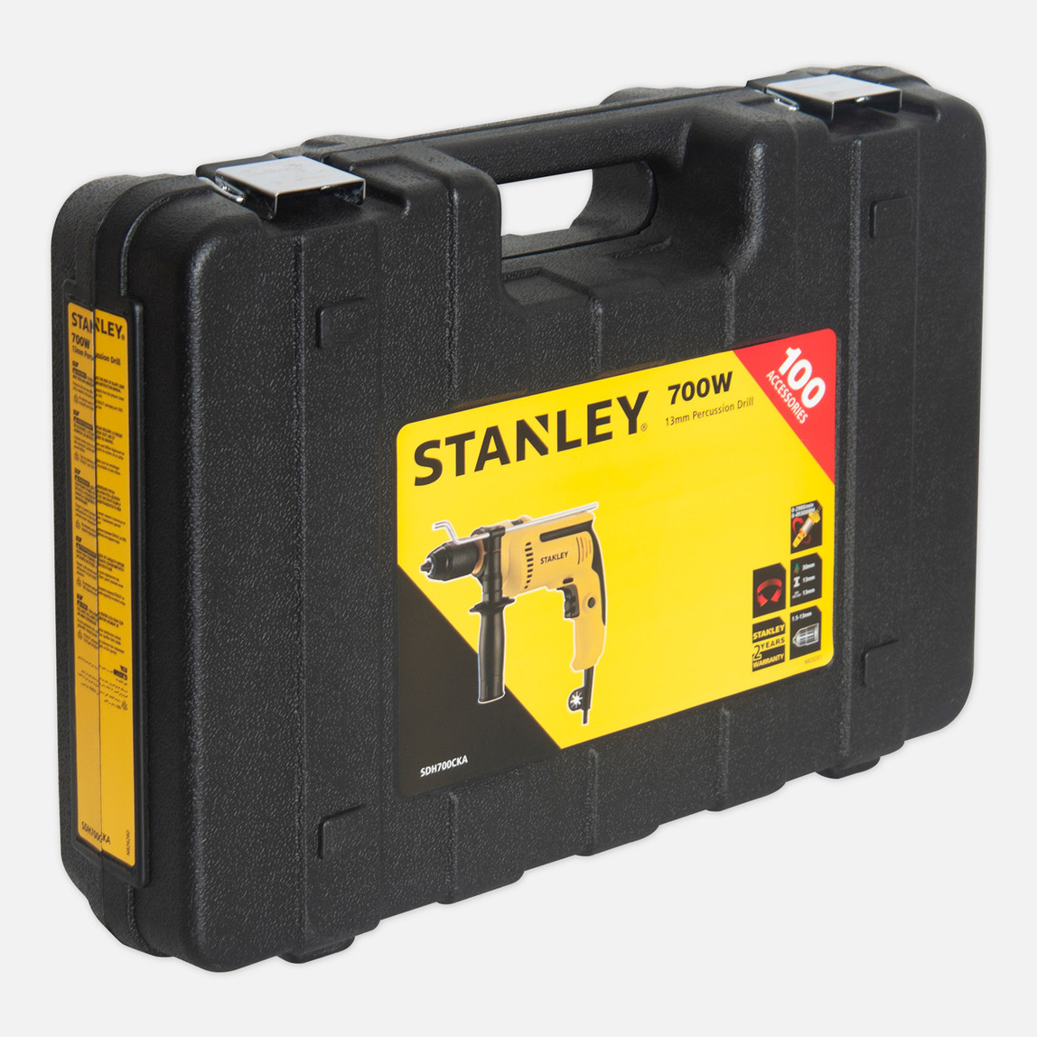 Stanley SDH700CKA 13mm 700W Darbeli Matkap (100 ParçaAksesuar Hediyeli)_2