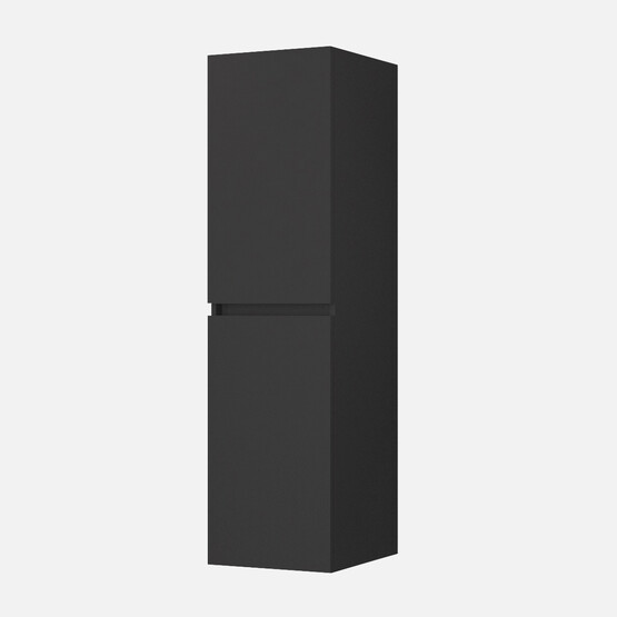 Bonitobagno Capri 40 cm Banyo Boy Dolabı Siyah