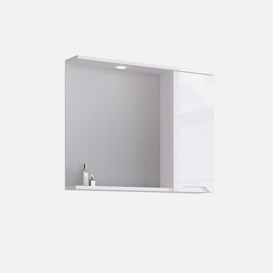 Bonitobagno Rita Aynalı 85 cm Üst Modül Banyo Dolabı