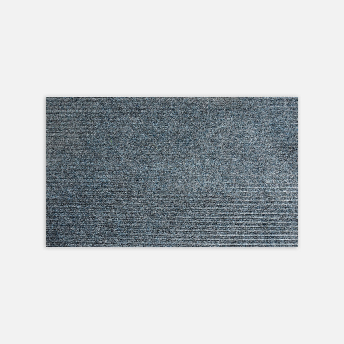    Güven Collection Gri Mavi Keçe Paspas 50x80 cm  