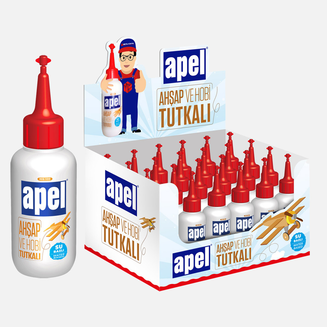 Apel 100 g Ahşap Ve Hobi Tutkalı HG100 Apel_0