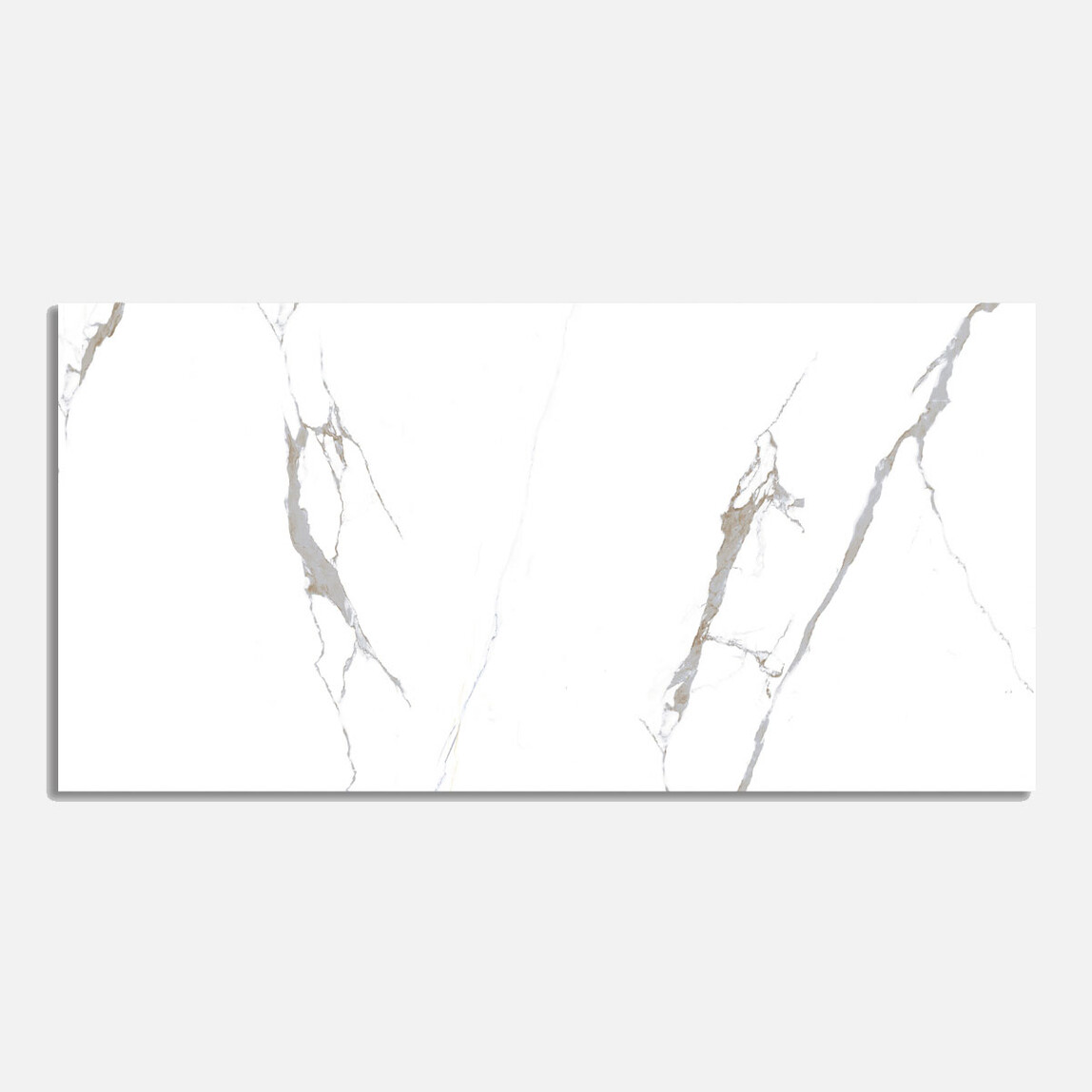    Ege Seramik Victoria 60x120 cm Beyaz Parlak 1 Kutu=1,37 m2 
