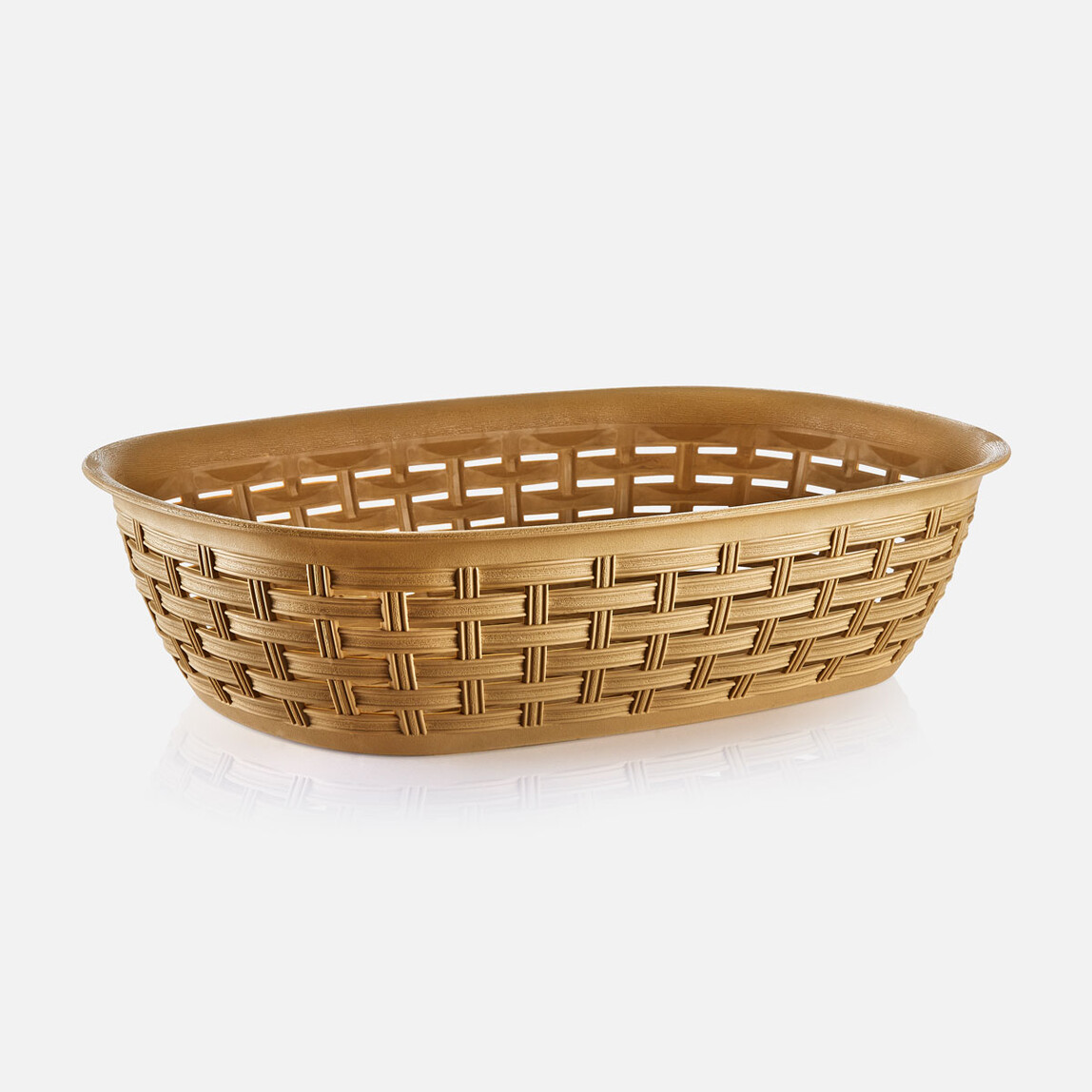   Dünya Plastik 2 lt Rattan Sepet 