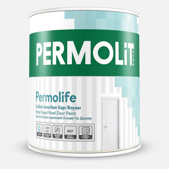 Permolit 15 lt Permolife Su Bazlı Op-Baz Parlak Boya Permolit