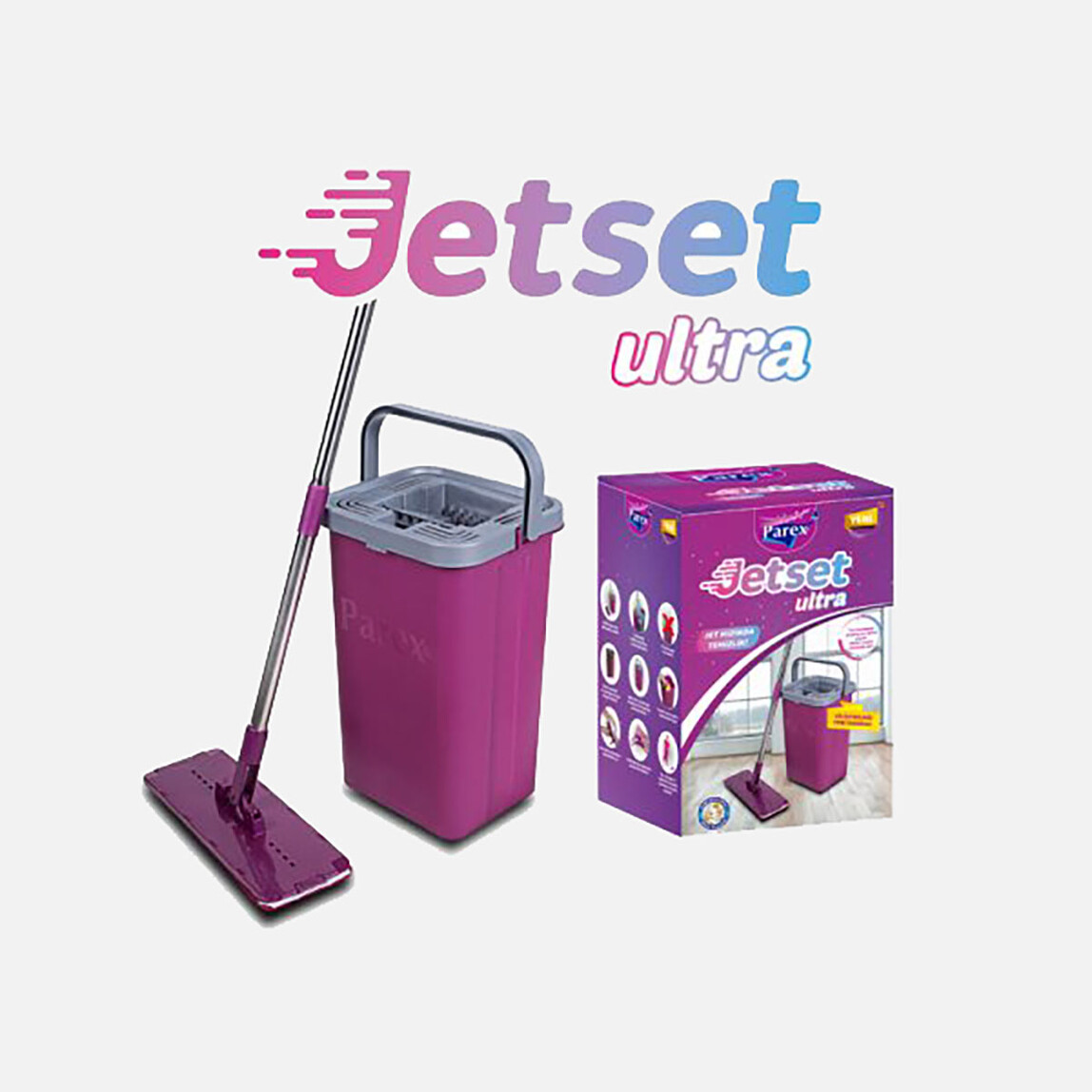    Parex Jetset Ultra Otomatik Temizlik Seti 